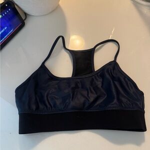 Koral Navy and Black Sports Bra
